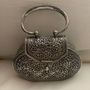 Silver handbag